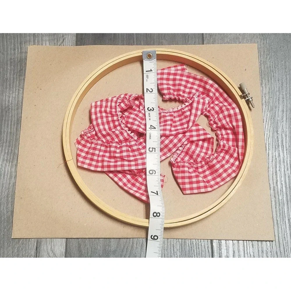 #7492 Strawberry Basket Hoop Kit - Tri-Chem Picture to Paint